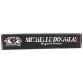 Black Acrylic Desk Nameplate - Large